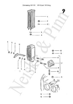 ==> groß / big VW 181 Volkswagen Jeep VW Thing 181 Kübel