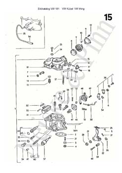 ==> groß / big VW 181 Volkswagen Jeep VW Thing 181 Kübel