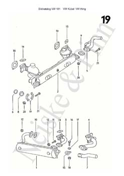 ==> groß / big VW 181 Volkswagen Jeep VW Thing 181 Kübel