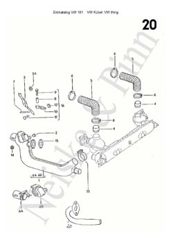 ==> groß / big VW 181 Volkswagen Jeep VW Thing 181 Kübel