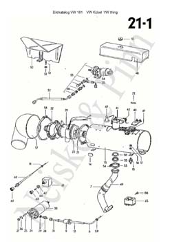 ==> groß / big VW 181 Volkswagen Jeep VW Thing 181 Kübel