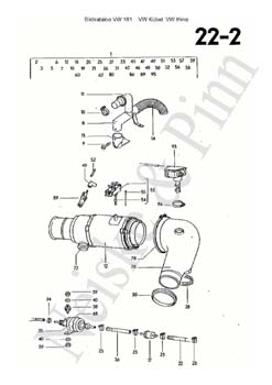 ==> groß / big VW 181 Volkswagen Jeep VW Thing 181 Kübel