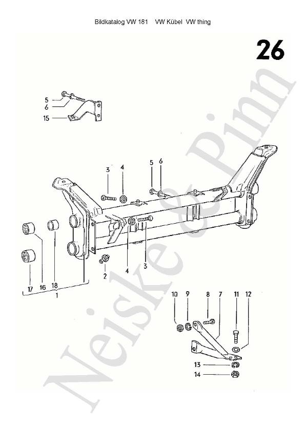 ==> groß / big VW 181 Volkswagen Jeep VW Thing 181 Kübel