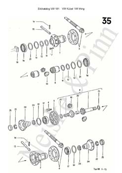 ==> groß / big VW 181 Volkswagen Jeep VW Thing 181 Kübel