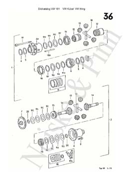 ==> groß / big VW 181 Volkswagen Jeep VW Thing 181 Kübel