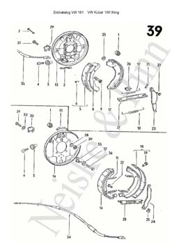 ==> groß / big VW 181 Volkswagen Jeep VW Thing 181 Kübel