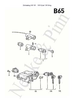 ==> groß / big VW 181 Volkswagen Jeep VW Thing 181 Kübel