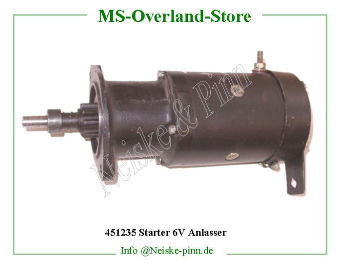 Willys jeep starter #4