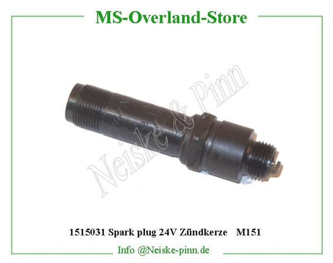  Spark plug 24V Zündkerze  Willys-M38 Bougie allumage 24v autolite m38&m38a1   Willys Overland Spark plug and gasket 24v autolite m38&a1 Neiske & Pinn  WO801791 WO-801791 Willys Overland  Willys-M38  WO-801791 Willys-M38  Neiske & Pinn  