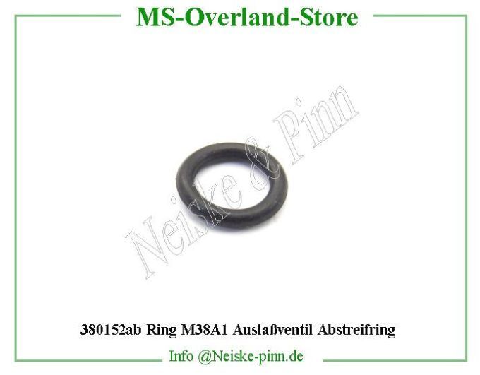  Ring M38A1 Auslaßventil Abstreifring  Willys-M38A1   Willys Overland  Neiske & Pinn   Willys Overland  Willys-M38A1   Neiske & Pinn  Willys-M38A1  Willys Overland  Willys-M38A1   Willys Overland  Willys-M38A1  Neiske & Pinn  