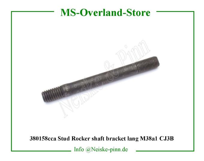  Stud Rocker shaft bracket lang M38a1 CJ3B  Willys-M38A1   Willys Overland  Neiske & Pinn   Willys Overland  Willys-M38A1   Neiske & Pinn  Willys-M38A1  Willys Overland  Willys-M38A1   Willys Overland  Willys-M38A1  Neiske & Pinn  