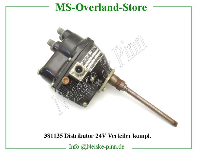  Distributor 24V Verteiler kompl.  Willys-M38   Willys Overland  Neiske & Pinn   Willys Overland  Willys-M38   Neiske & Pinn  Willys-M38  Willys Overland  Willys-M38   Willys Overland  Willys-M38  Neiske & Pinn  
