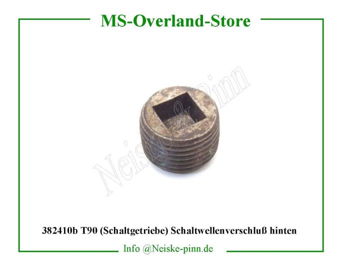  T90 (Schaltgetriebe) Schaltwellenverschluß hinten Gewinde  Willys-M38   Willys Overland  Neiske & Pinn   Willys Overland  Willys-M38   Neiske & Pinn  Willys-M38  Willys Overland  Willys-M38   Willys Overland  Willys-M38  Neiske & Pinn  