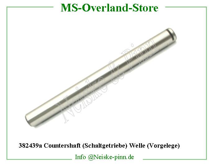  Countershaft (Schaltgetriebe) Welle (Vorgelege)  Willys-M38 Axe pignon train fixe bt dia 28mm m38   Willys Overland Shaft reverse idler gear transmission t90 Neiske & Pinn  WO640412 WO-640412 Willys Overland  Willys-M38  WO-640412 Willys-M38  Neiske & Pinn  