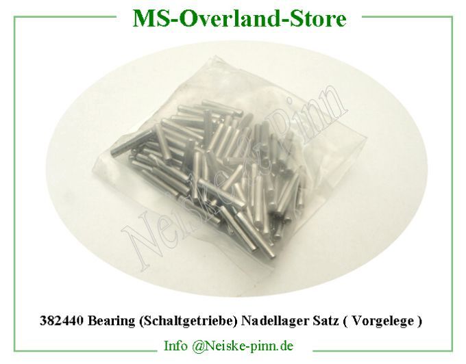 Bearing (Schaltgetriebe) Nadellager Satz ( Vorgelege )  Willys-M38   Willys Overland  Neiske & Pinn   Willys Overland  Willys-M38   Neiske & Pinn  Willys-M38  Willys Overland  Willys-M38   Willys Overland  Willys-M38  Neiske & Pinn  