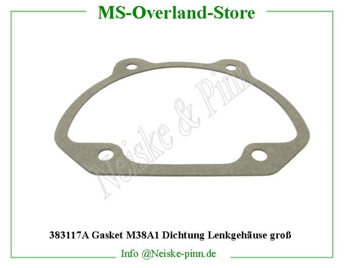  Gasket M38A1 Dichtung Lenkgehäuse groß  Willys-M38A1   Willys Overland  Neiske & Pinn   Willys Overland  Willys-M38A1   Neiske & Pinn  Willys-M38A1  Willys Overland  Willys-M38A1   Willys Overland  Willys-M38A1  Neiske & Pinn  