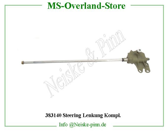  Steering Lenkung Kompl.  Willys-M38A1 DIRECTION COMPLETE M38A1  Willys Overland  Neiske & Pinn  WO808444 808444 Willys Overland  Willys-M38A1   Willys Overland  Willys-M38A1  Neiske & Pinn  