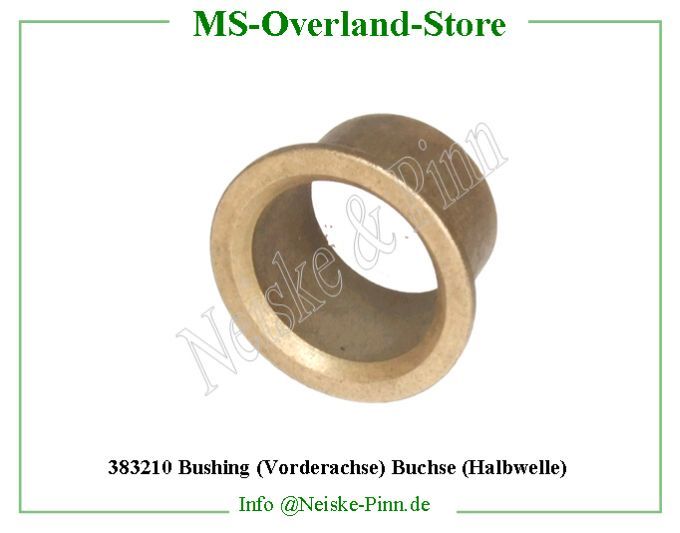  Bushing (Vorderachse) Buchse (Halbwelle)  Willys-M38   Willys Overland  Neiske & Pinn   Willys Overland  Willys-M38   Neiske & Pinn  Willys-M38  Willys Overland  Willys-M38   Willys Overland  Willys-M38  Neiske & Pinn  