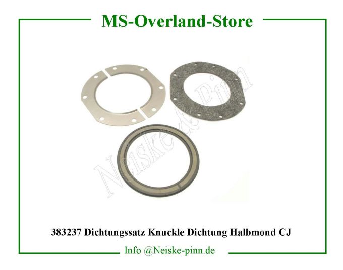  Dichtungssatz Knuckle Dichtung Halbmond CJ  Willys-CJ3B POCHETTE BOL PONT AV M38 & M38A1  Willys Overland  Neiske & Pinn  WO915664 WO-915664 Willys Overland  Willys-CJ3B  915664 Willys-CJ3B  Neiske & Pinn  