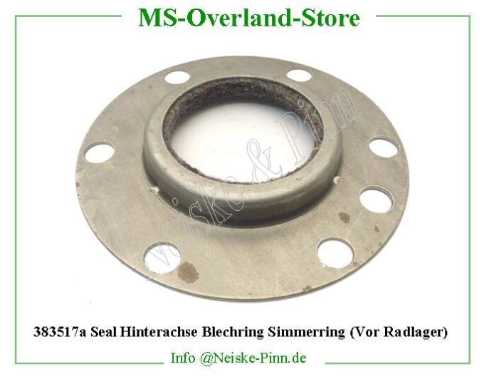 Seal Hinterachse Blechring Simmerring (Vor Radlager)  Willys-M38   Willys Overland  Neiske & Pinn   Willys Overland  Willys-M38   Neiske & Pinn  Willys-M38  Willys Overland  Willys-M38   Willys Overland  Willys-M38  Neiske & Pinn  