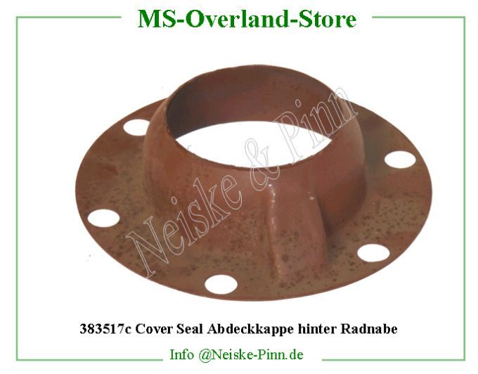  Cover Seal Abdeckkappe hinter Radnabe  Willys-M38   Willys Overland  Neiske & Pinn   Willys Overland  Willys-M38   Neiske & Pinn  Willys-M38  Willys Overland  Willys-M38   Willys Overland  Willys-M38  Neiske & Pinn  
