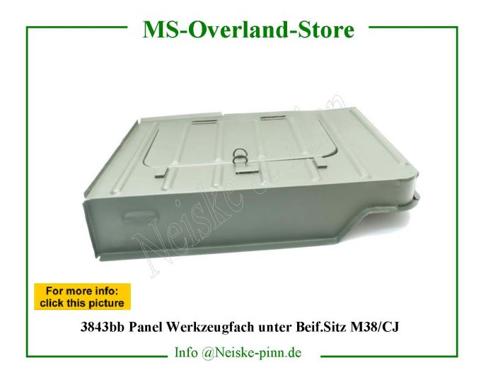  Panel Werkzeugfach unter Beif.Sitz M38/CJ  Willys-CJ2A   Willys Overland  Neiske & Pinn   Willys Overland  Willys-CJ2A   Neiske & Pinn  Willys-CJ2A  Willys Overland  Willys-CJ2A   Willys Overland  Willys-CJ2A  Neiske & Pinn  