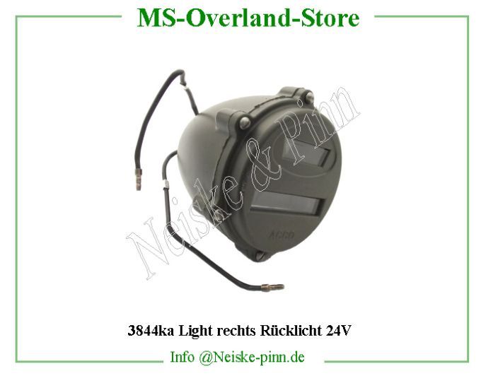  Light rechts Rücklicht 24V  Willys-M38   Willys Overland  Neiske & Pinn   Willys Overland  Willys-M38   Neiske & Pinn  Willys-M38  Willys Overland  Willys-M38   Willys Overland  Willys-M38  Neiske & Pinn  