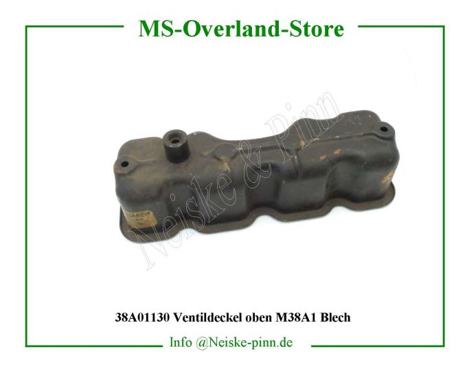  Ventildeckel oben M38A1 Blech  Willys-M38A1   Willys Overland  Neiske & Pinn   Willys Overland  Willys-M38A1   Neiske & Pinn  Willys-M38A1  Willys Overland  Willys-M38A1   Willys Overland  Willys-M38A1  Neiske & Pinn  
