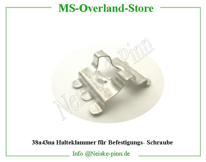  Halteklammer für Befestigungs- Schraube Armaturentafel  Willys-M38A1   Willys Overland  Neiske & Pinn   Willys Overland  Willys-M38A1   Neiske & Pinn  Willys-M38A1  Willys Overland  Willys-M38A1   Willys Overland  Willys-M38A1  Neiske & Pinn  