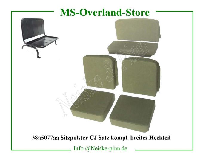 ==> click: max/min Sitzpolster CJ Satz kompl. breites Heckteil Willys-CJ3B Willys Overland Neiske & Pinn SELCJ3B Neiske & Pinn Willys-CJ3B Willys Overland Willys-CJ3B Willys Overland Willys-CJ3B Neiske & Pinn