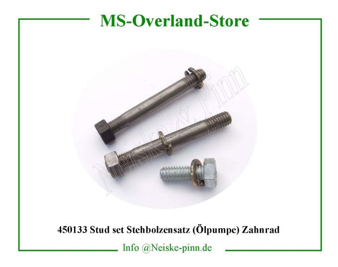  Stud set Stehbolzensatz (Ölpumpe) Zahnrad  Willys-M38A1   Willys Overland  Neiske & Pinn   Willys Overland  Willys-M38A1   Neiske & Pinn  Willys-M38A1  Willys Overland  Willys-M38A1   Willys Overland  Willys-M38A1  Neiske & Pinn  