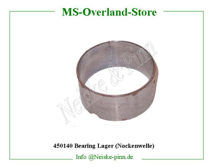  Bearing Lager (Nockenwelle)  Willys-M38A1 Bague arbre a came jeep mb   Willys Overland Bushing camshaft front Neiske & Pinn  WO639051 WO-639051 Willys Overland  Willys-M38A1  WO-639051 Willys-M38A1  Neiske & Pinn  