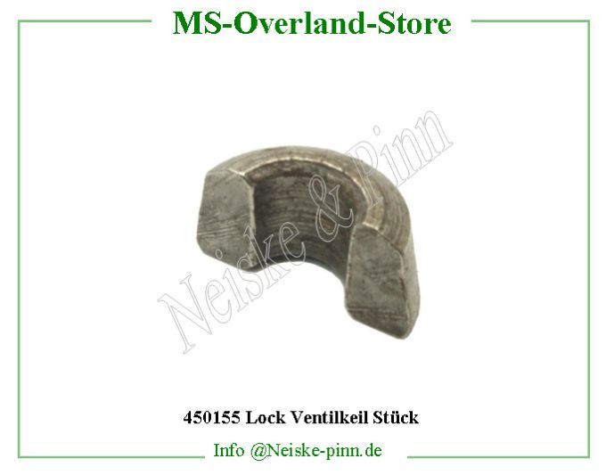  Lock Ventilkeil Stück  Willys-M38A1 Clavette soupape moteur jeep   Willys Overland Lock valve spring retainer Neiske & Pinn  WO375994 WO-375994 Willys Overland  Willys-M38A1  WO-375994 Willys-M38A1  Neiske & Pinn  