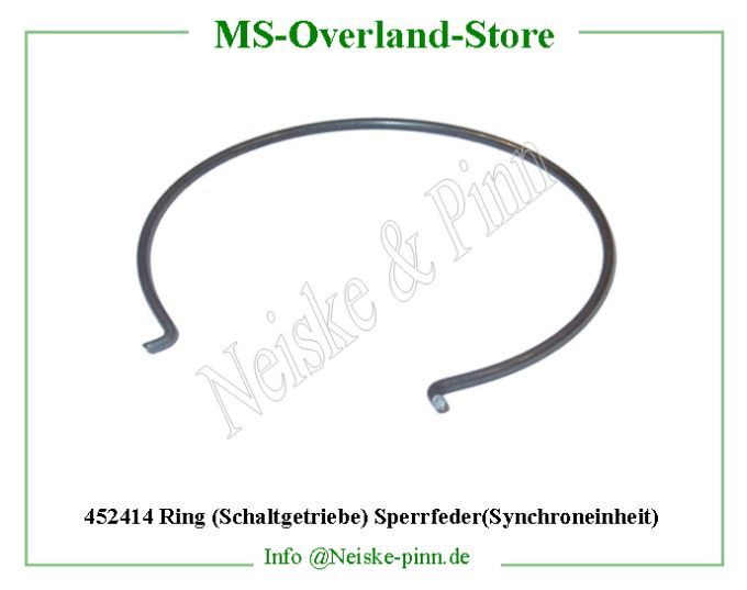  Ring (Schaltgetriebe) Sperrfeder(Synchroneinheit) 2 Stück  Willys-MB Jonc doigt de syncro bv   Willys Overland Spring synchronizer trans t84 Neiske & Pinn  WO637831 WO-637831 Willys Overland  Willys-MB  WO-637831 Willys-MB  Neiske & Pinn  
