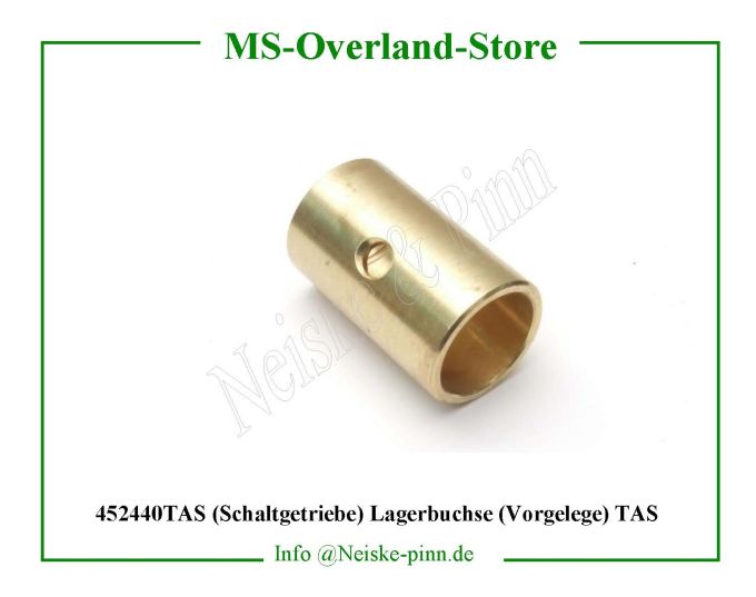  (Schaltgetriebe) Lagerbuchse (Vorgelege) TAS  Willys-MB Bague train fixe bv jeep mb   Willys Overland  Neiske & Pinn  WOA878 WO-A-878 Willys Overland  Willys-MB  WO-A878 Willys-MB  Neiske & Pinn  