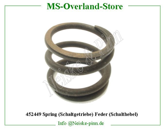  Spring (Schaltgetriebe) Feder (Schalthebel)  Willys-MB   Willys Overland  Neiske & Pinn  WO392328 WOA392328 Willys Overland  Willys-MB  WO-392328 Willys-MB  Neiske & Pinn  