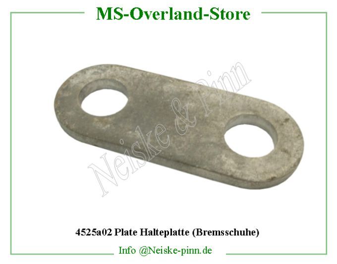  Plate Halteplatte (Bremsschuhe)  Willys-M38   Willys Overland  Neiske & Pinn   Willys Overland  Willys-M38   Neiske & Pinn  Willys-M38  Willys Overland  Willys-M38   Willys Overland  Willys-M38  Neiske & Pinn  