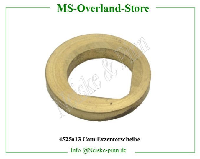  Cam Exzenterscheibe  Willys-M38 Came bronze reglage mach frein h   Willys Overland Cam brake shoe anchor pin Neiske & Pinn  WO637900 WO-637900 Willys Overland  Willys-M38  WO-637900 Willys-M38  Neiske & Pinn  