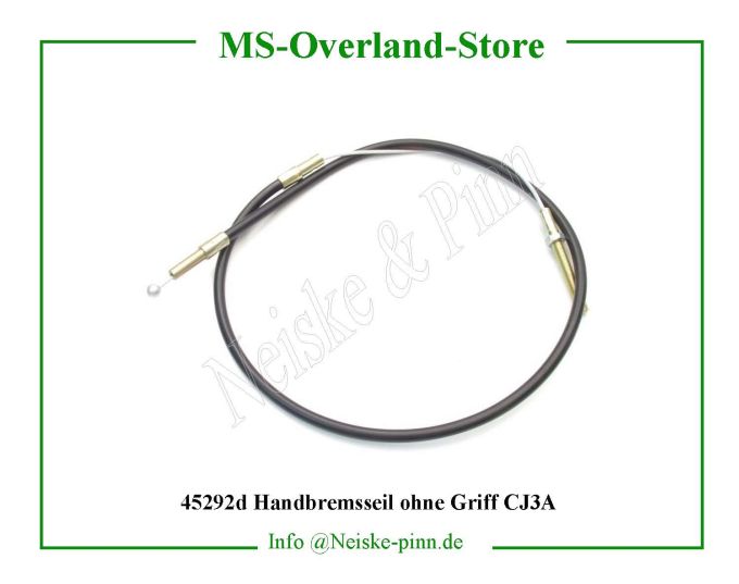  Handbremsseil ohne Griff CJ3A  Willys-CJ2A   Willys Overland  Neiske & Pinn   Willys Overland  Willys-CJ2A   Neiske & Pinn  Willys-CJ2A  Willys Overland  Willys-CJ2A   Willys Overland  Willys-CJ2A  Neiske & Pinn  