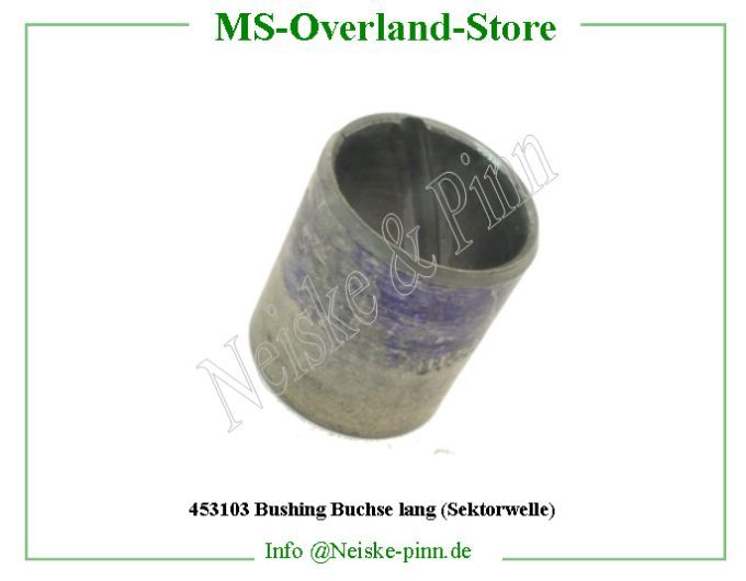  Bushing Buchse lang (Sektorwelle)  Willys-CJ3B Bague boitier direction longue   Willys Overland Bushing housing outer Neiske & Pinn  WO639091 WO-639091 Willys Overland  Willys-CJ3B  WO-639091 Willys-CJ3B  Neiske & Pinn  