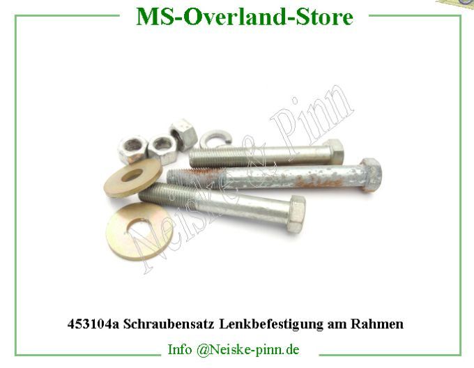  Schraubensatz Lenkbefestigung am Rahmen  Willys-CJ3B   Willys Overland  Neiske & Pinn   Willys Overland  Willys-CJ3B   Neiske & Pinn  Willys-CJ3B  Willys Overland  Willys-CJ3B   Willys Overland  Willys-CJ3B  Neiske & Pinn  