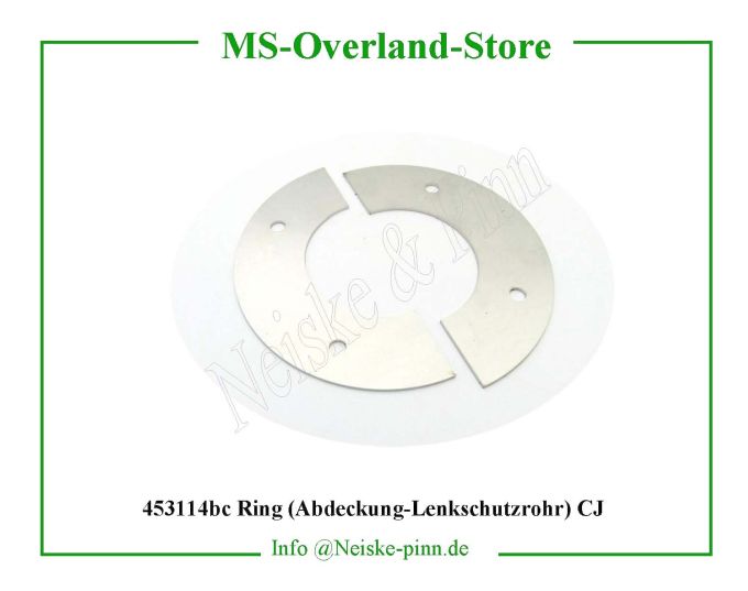  Ring (Abdeckung-Lenkschutzrohr) CJ  Willys-M38A1   Willys Overland  Neiske & Pinn   Willys Overland  Willys-M38A1   Neiske & Pinn  Willys-M38A1  Willys Overland  Willys-M38A1   Willys Overland  Willys-M38A1  Neiske & Pinn  