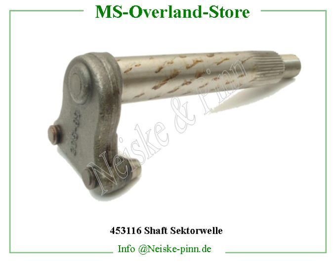  Shaft Sektorwelle Seal Tested  Willys-CJ3B Secteur de direction jeep mb   Willys Overland Shaft lever ass Neiske & Pinn  WOA745 WO-A-745 Willys Overland  Willys-CJ3B  WO-A745 Willys-CJ3B  Neiske & Pinn  