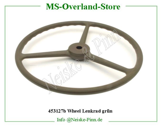  Wheel Lenkrad grün  Willys-CJ2A   Willys Overland  Neiske & Pinn  WOA6858 WO-A-6858 Willys Overland  Willys-CJ2A  WO-A6858 Willys-CJ2A  Neiske & Pinn  