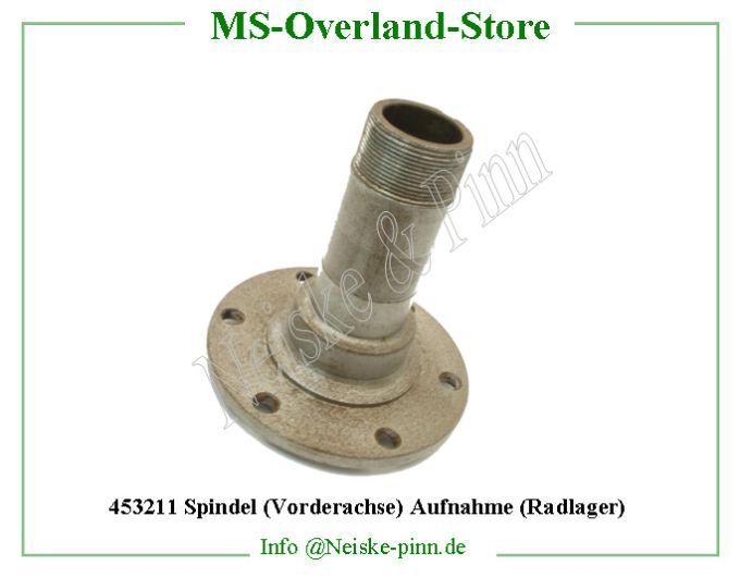  Spindel (Vorderachse) Aufnahme (Radlager)  Willys-M38 FUSEE PONT AVANT BAGUE LISSE  Willys Overland BUSHING FRONT AXLE SHAFT Neiske & Pinn  WOA851  WO-A851  Willys Overland  Willys-M38  WO-A-851  Willys-M38  Neiske & Pinn  