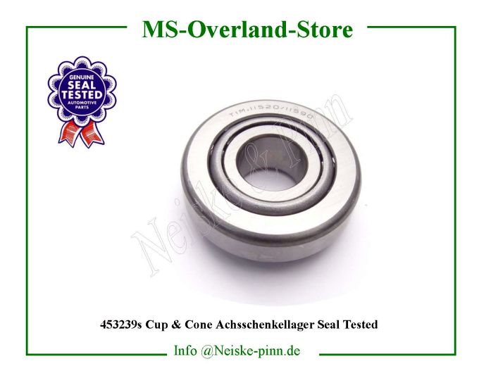  Cup and Cone Achsschenkellager Seal Tested  Willys-M38   Willys Overland  Neiske & Pinn   Willys Overland  Willys-M38   Neiske & Pinn  Willys-M38  Willys Overland  Willys-M38   Willys Overland  Willys-M38  Neiske & Pinn  