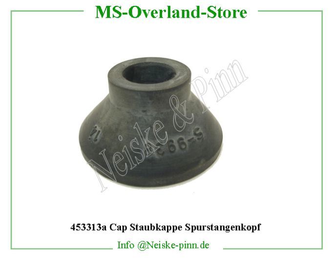  Cap Staubkappe Spurstangenkopf  Willys-CJ3B   Willys Overland  Neiske & Pinn  WOA844 WO-A844 Willys Overland  Willys-CJ3B  WO-A-844 Willys-CJ3B  Neiske & Pinn  