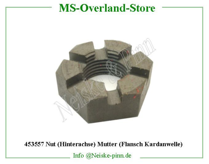  Nut (Hinterachse) Mutter (Flansch Kardanwelle)  Willys-CJ2A   Willys Overland  Neiske & Pinn   Willys Overland  Willys-CJ2A   Neiske & Pinn  Willys-CJ2A  Willys Overland  Willys-CJ2A   Willys Overland  Willys-CJ2A  Neiske & Pinn  