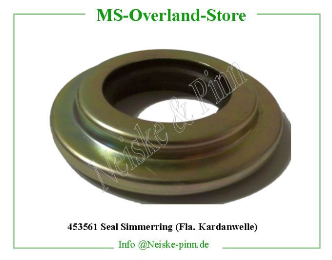  Seal Simmerring (Fla. Kardanwelle)  Willys-CJ2A Joint spi nez de pont sortie   Willys Overland Oil seal pinion Neiske & Pinn  WO639265 WO-639265 Willys Overland  Willys-CJ2A  WOA639265 Willys-CJ2A  Neiske & Pinn  