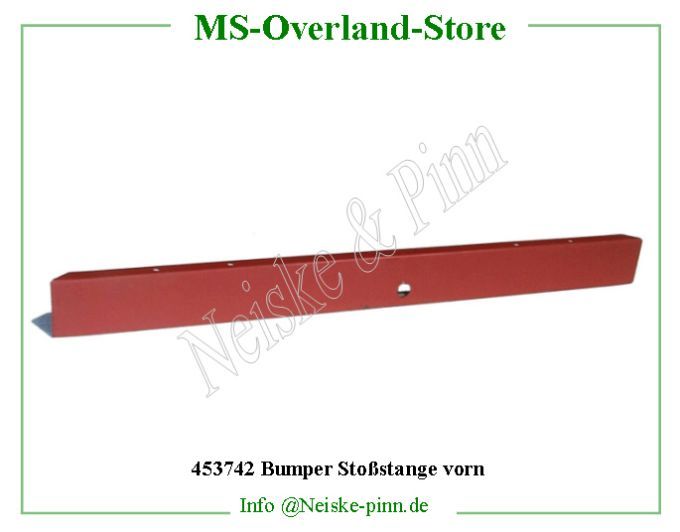 ==> click: max/min Bumper Stoßstange vorn Willys-MB Pare choc avant US Willys Overland Bumper front US Neiske & Pinn WOA1117 WO-A1117 Willys Overland Willys-MB WO-A-1117 Willys-MB Neiske & Pinn